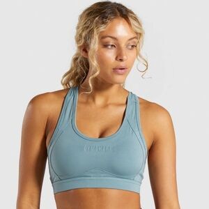 Gymshark Turquoise Lustre Sports Bra Women’s XS